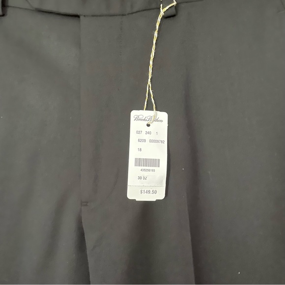 *NWT* Brooks Brothers Black Dress Pants - Picture 3 of 3